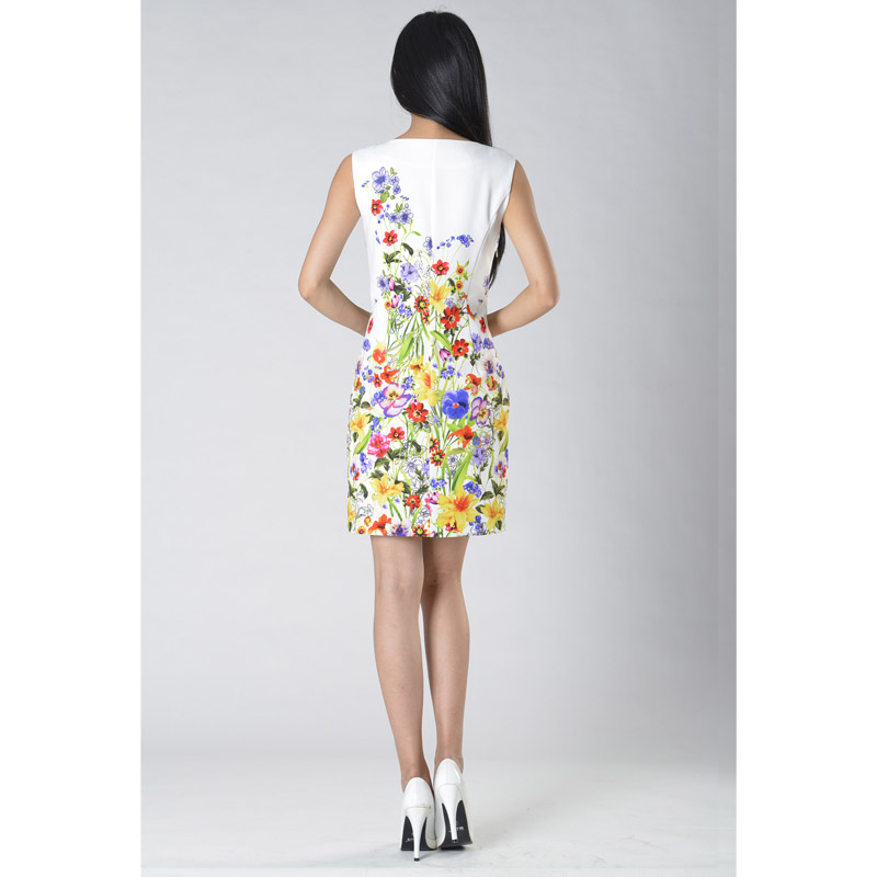 SY002印花車(chē)花連衣裙 SY002印花車(chē)花連衣裙