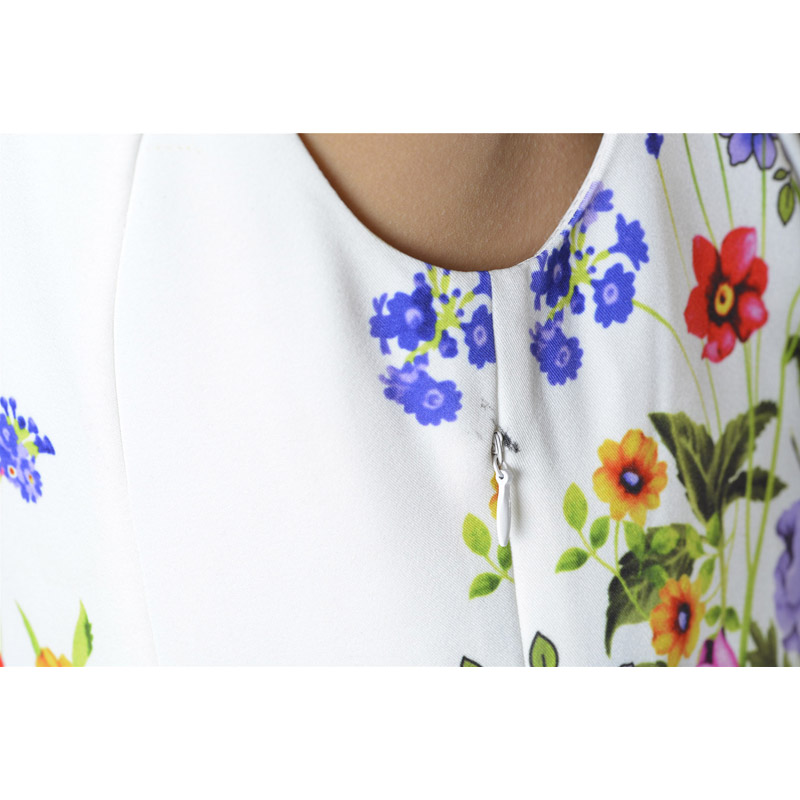 SY002印花車(chē)花連衣裙 SY002印花車(chē)花連衣裙