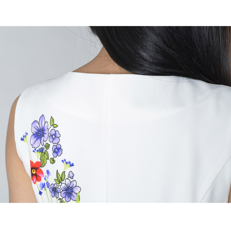 SY002印花車(chē)花連衣裙 SY002印花車(chē)花連衣裙