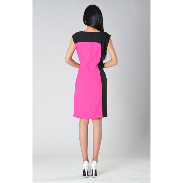 SY003黑紅背心裙背面 SY003黑紅背心裙背面