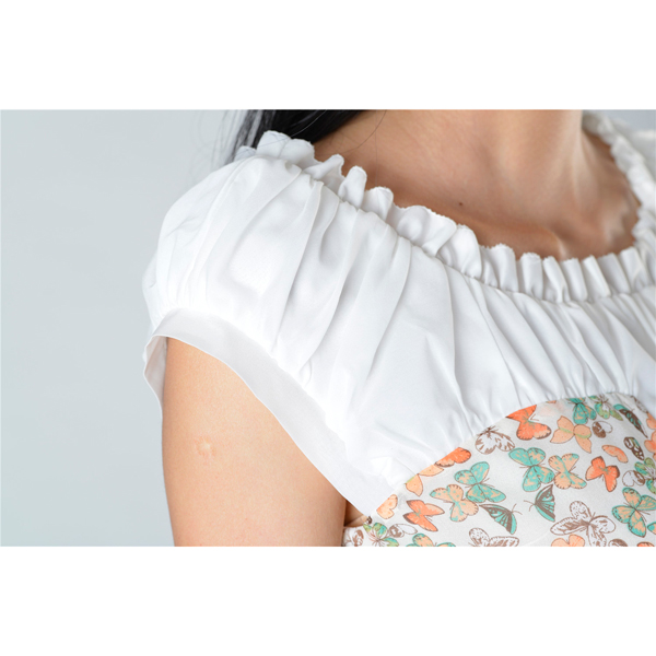 SY004雪紡白色印花連裙細(xì)節(jié)圖 SY004雪紡白色印花連裙細(xì)節(jié)圖